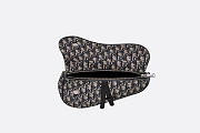 DIOR MEN'S SADDLE BAG BLUE CANVAS M0446 - 3
