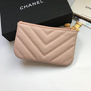 CHANEL COIN PURSE 82365 PINK - 2