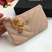 CHANEL COIN PURSE 82365 PINK - 5