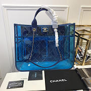 CHANEL SPRING AND SUMMER EXPLOSIONS PVC LAMBSKIN COLOR TRANSPARENT HANDBAGS - 5