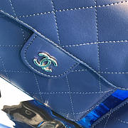 CHANEL SPRING AND SUMMER EXPLOSIONS PVC LAMBSKIN COLOR TRANSPARENT HANDBAGS - 3