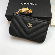CHANEL WALLET 82365 BLACK - 2
