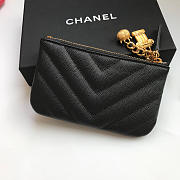 CHANEL WALLET 82365 BLACK - 6