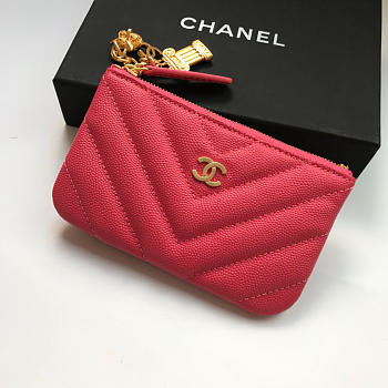 CHANEL WALLET 82365 RED