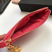 CHANEL WALLET 82365 RED - 6