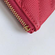 CHANEL WALLET 82365 RED - 5