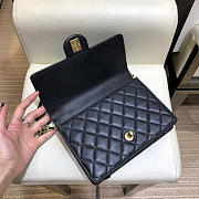 CHANEL CLASSIC RHOMBOID COVER BAG BLACK - 3