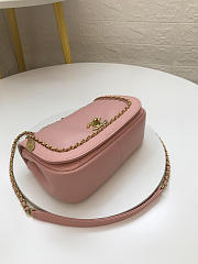 CHANEL NEW DUMPLING BAG PINK - 2