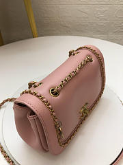 CHANEL NEW DUMPLING BAG PINK - 5