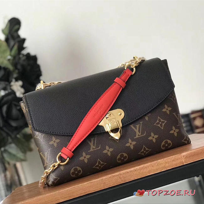 LV Saint Placide Bag Monogram M43715 BLACK 25CM - 1