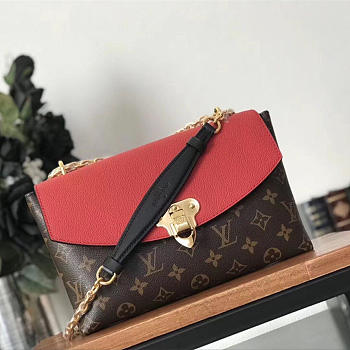 LV Saint Placide Bag Monogram BURGUNDY M43715 25CM