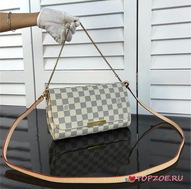 LV FAVORITE MM DAMIER AZUR 28CM - 1
