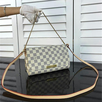 LV FAVORITE MM DAMIER AZUR 28CM