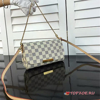  LV Favorite Damier Azur Pm 24CM - 1
