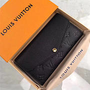 LOUIS VUITTON SARAH WALLET NOIR - 1