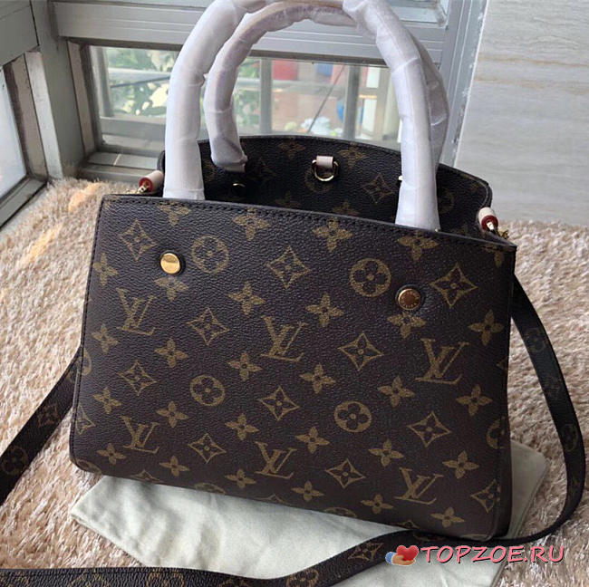 LOUIS VUITTON MONTAIGNE BB MONOGRAM CANVAS M41055 - 1