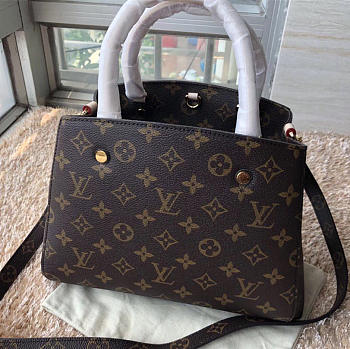 LOUIS VUITTON MONTAIGNE BB MONOGRAM CANVAS M41055