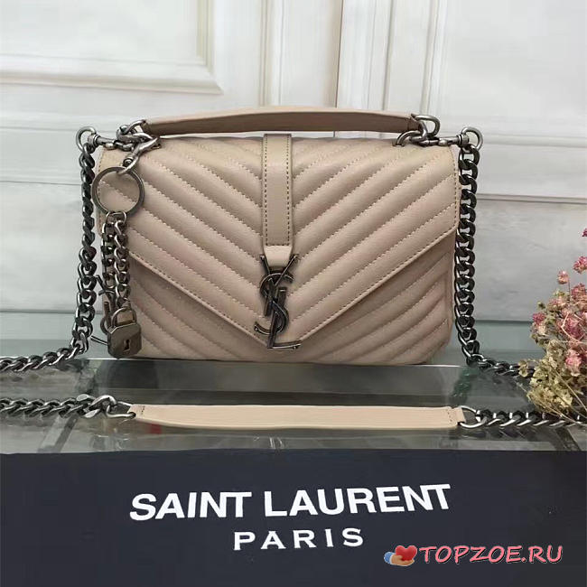 SAINT LAURENT HANDBAG 26608 APRICOT MEDIUM - 1