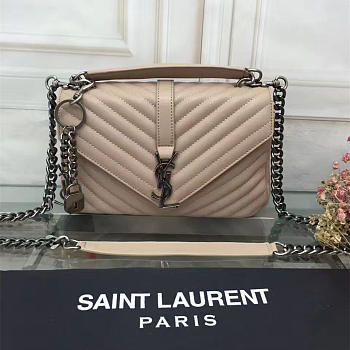 SAINT LAURENT HANDBAG 26608 APRICOT MEDIUM