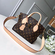 FLOWERBB ZIPPER TOTE HANDBAG - 1