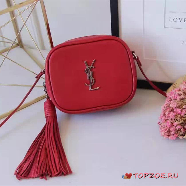 YSL MONOGRAM BLOGGER RED 5115 - 1