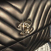CHANEL NEW RHOMBIC CHAIN BAG BLACK - 6