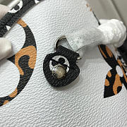 LV NEVERFULL MEDIUM SIZE HANDBAG BIG WHITE LETTER - 6