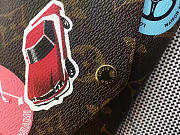 LV ENVELOPE WALLET M62147 RED - 4