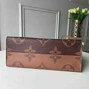 LV MONOGRAM GIANT ON THE GO TOTE BAG KHAKI - 5