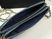 CHANEL 2019 NEW CHAIN BAG DARK BLUE - 2
