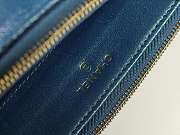 CHANEL 2019 NEW CHAIN BAG DARK BLUE - 6