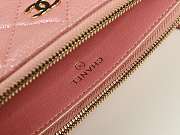 CHANEL 2019 NEW CHAIN BAG PINK - 3
