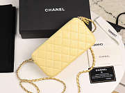 CHANEL 2019 NEW CHAIN BAG YELLOW - 3