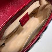 GUCCI GG marmont small top handle bag - 6