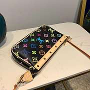 LV FASHION EXQUISITE HANDBAG BLACK 21*13*5CM - 6