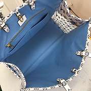 LV MONOGRAM GIANT ONTHEGO TOTE BAG BLUE 41CM - 2