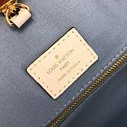 LV MONOGRAM GIANT ONTHEGO TOTE BAG BLUE 41CM - 6
