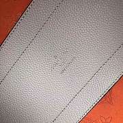 LV CALF LEATHER TOTE 34CM BLUE - 4