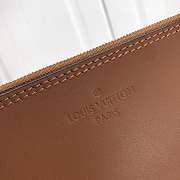 LV CALF LEATHER TOTE 46CM BLUE - 5