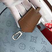 LV CALF LEATHER TOTE 46CM BLUE - 3