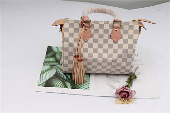 louis vuitton speedy CohotBag  bandoulière 25 damier azur canvas 3206