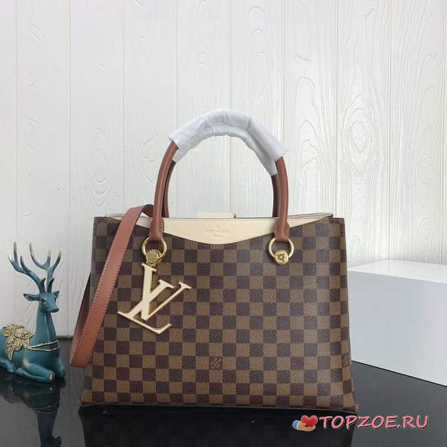 LV RIVERSIDE HANDBAG MILK WHITE - 1