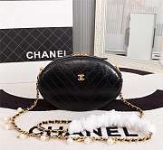CHANEL WHOLE COWHIDE BLACK - 5