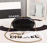 CHANEL WHOLE COWHIDE BLACK - 4