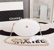 CHANEL WHOLE COWHIDE WHITE - 1