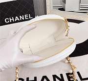 CHANEL WHOLE COWHIDE WHITE - 6
