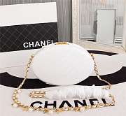 CHANEL WHOLE COWHIDE WHITE - 3