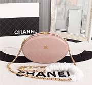 CHANEL WHOLE COWHIDE PINK - 3