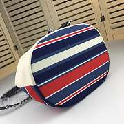 CHANEL CANVAS BUCKET BAG WHITE  24CM - 5