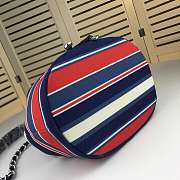 CHANEL CANVAS BUCKET BAG MULTICOLOR 24CM - 6